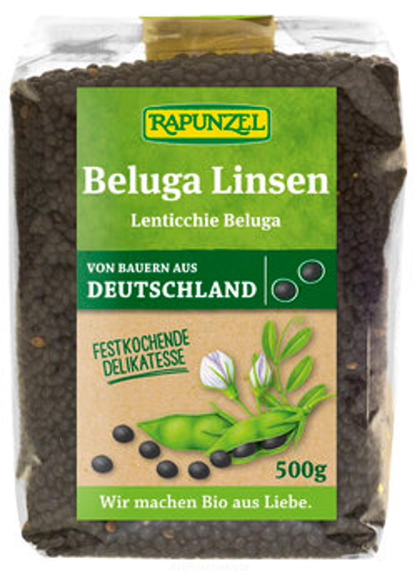 Produktfoto zu Beluga Linsen schwarz