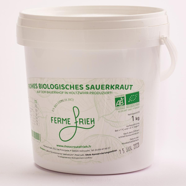 Produktfoto zu Sauerkraut Elsass 1kg
