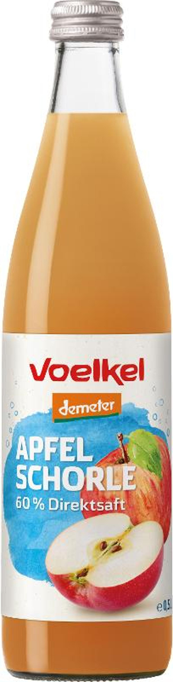 Produktfoto zu Apfelschorle Voelkel 0,5l