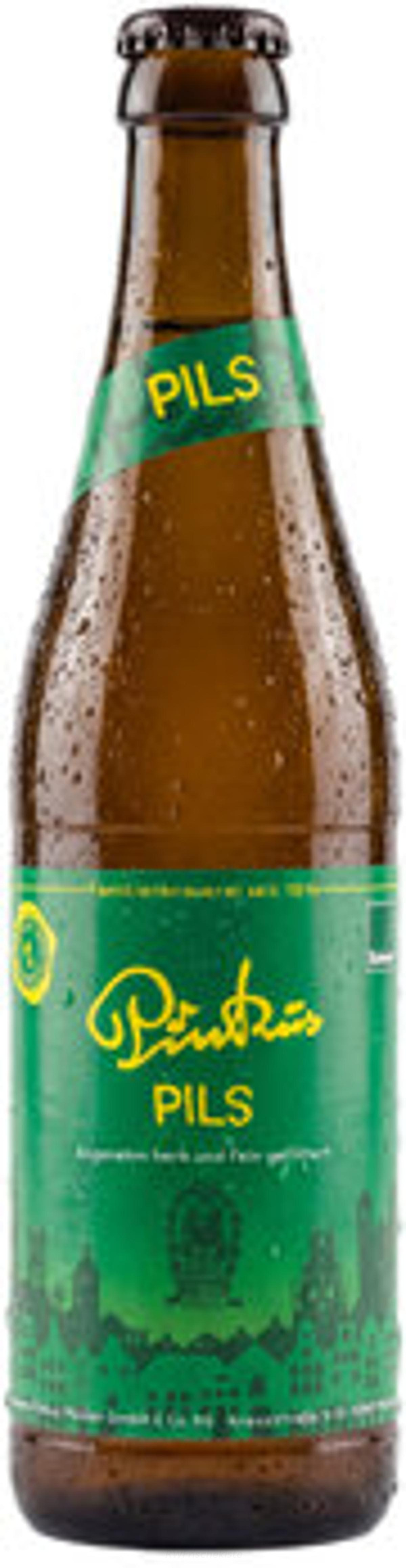 Produktfoto zu Pinkus Pils 0,33l