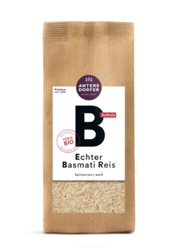 Produktfoto zu Echter Basmati Reis weiß 500g