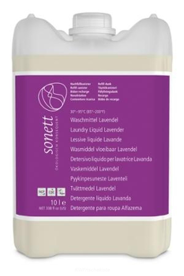Produktfoto zu Waschmittel flüssig Lavendel 10l