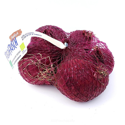 Produktfoto zu Zwiebeln rot Netz 500g