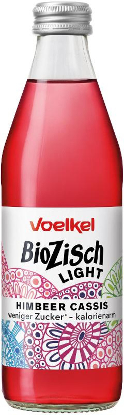 Produktfoto zu Bio Zisch Light Himbeer Cassis 10er
