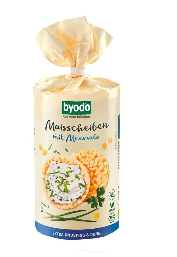 Produktfoto zu Mais Scheiben mit Meersalz _gl