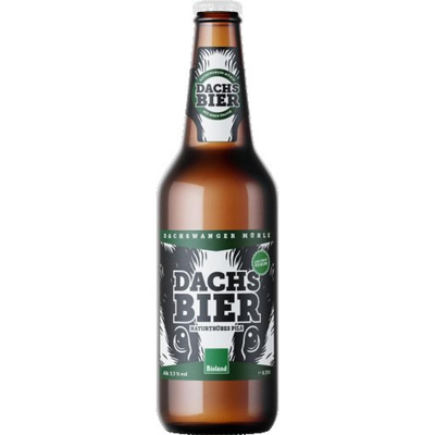 Produktfoto zu Dachsbier naturtrübes Pilsener