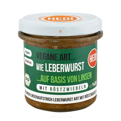 Produktfoto zu Vegane Art... Leberwurst mit Röstzwiebeln