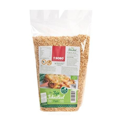 Produktfoto zu 1kg Soja Schnetzel fein