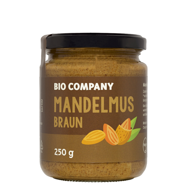 Produktfoto zu Mandelmus braun