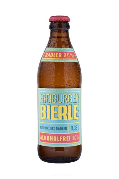 Produktfoto zu Freiburger Bierle Radler alkoholfrei Kasten