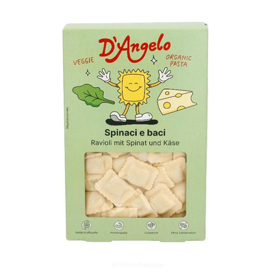 Produktfoto zu Ravioli Käse-Spinat hell
