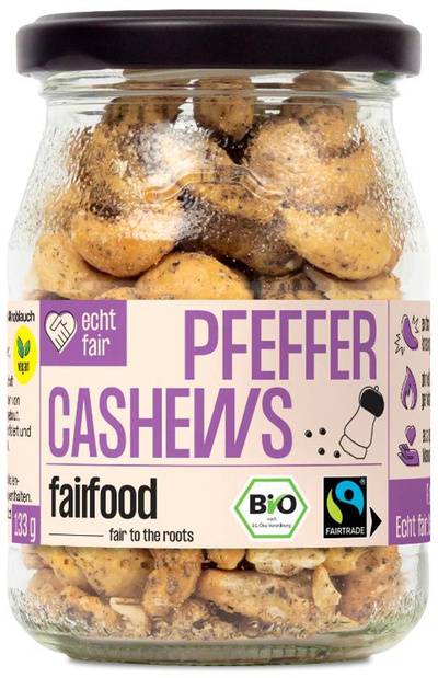 Produktfoto zu Pfeffer - Cashews