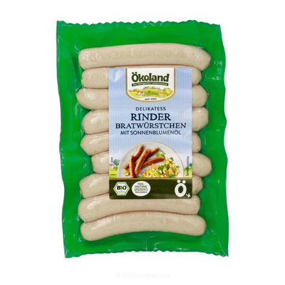 Produktfoto zu Delikatess Rinder-Bratwürstche