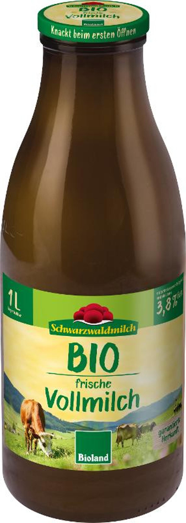 Produktfoto zu Frischmilch 3,8% - Flasche