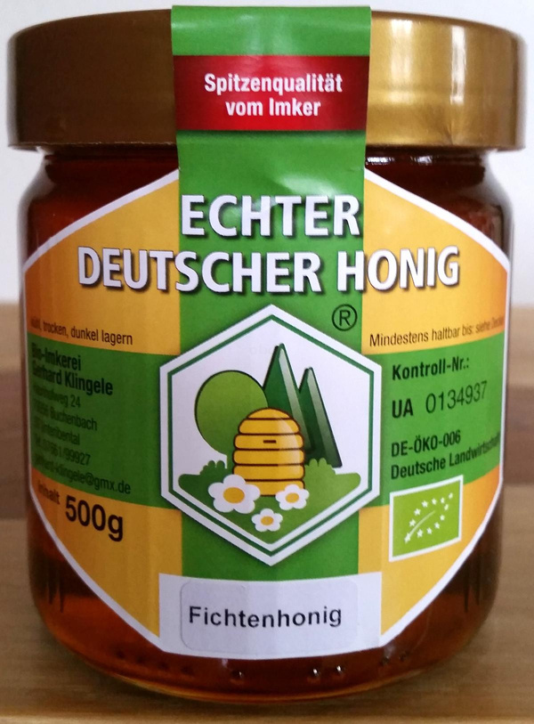 Produktfoto zu Fichtenhonig