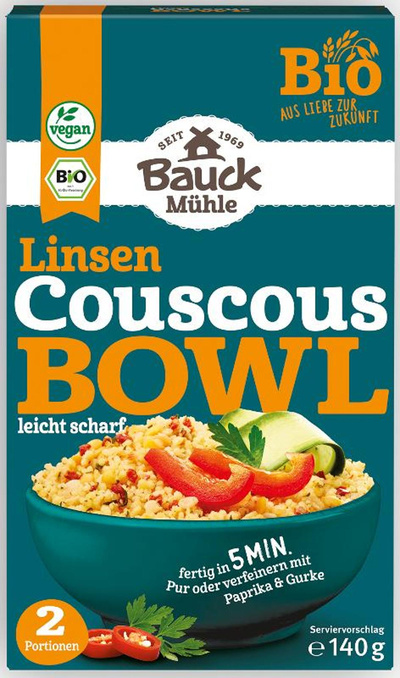 Produktfoto zu Couscous Bowl Linsen leicht sc