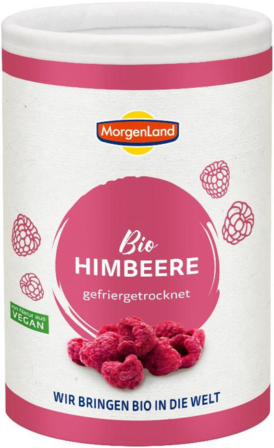 Produktfoto zu Himbeeren gefriergetrocknet