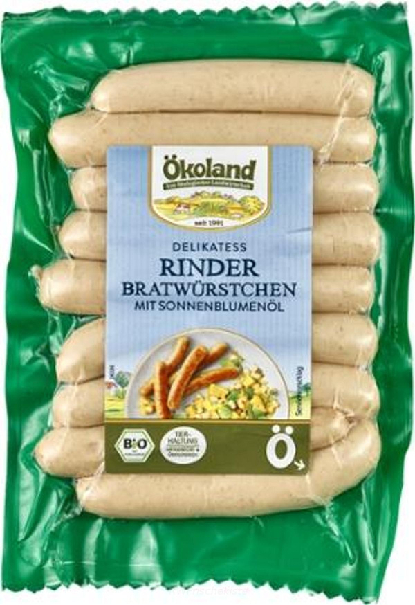 Produktfoto zu Delikatess Rinder-Bratwürstche