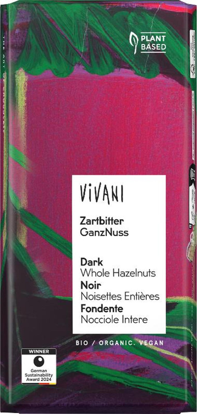 Produktfoto zu Zartbitter Ganze Nuss 55% Kakao