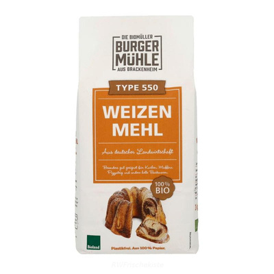 Produktfoto zu 1kg Weizenmehl Type 550
