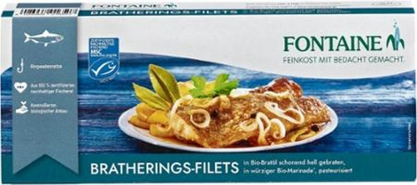 Produktfoto zu Bratheringsfilets in Marinade