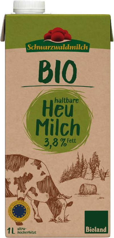 Produktfoto zu Heu H-Milch 3,8%