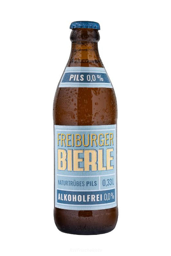 Produktfoto zu Freiburger Bierle Pils alkoholfrei