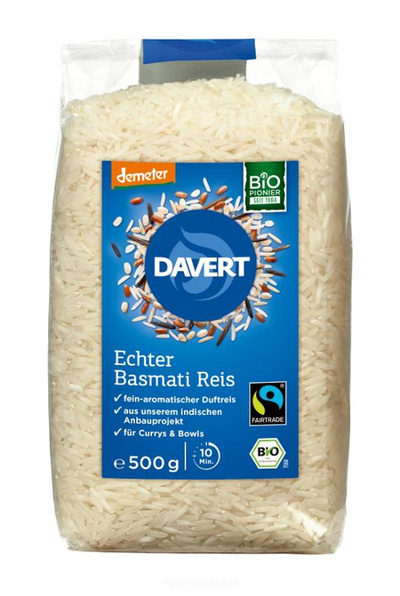 Produktfoto zu 500g Basmati Reis weiß