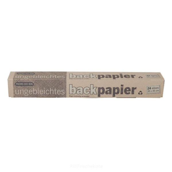 Produktfoto zu Backpapier 24 Bögen