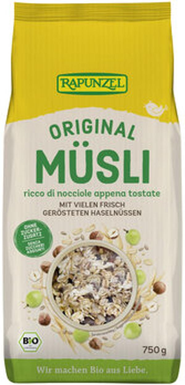 Produktfoto zu Original Rapunzel Müsli 750g