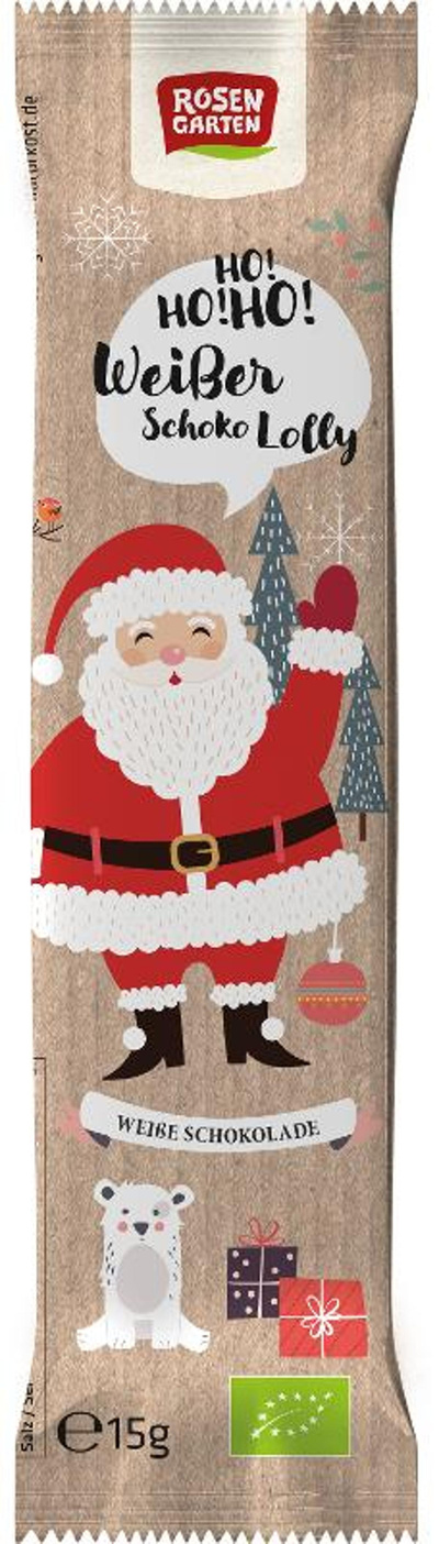 Produktfoto zu Schoko Lolly Nikolaus Weiß
