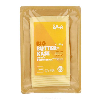 Produktfoto zu Butterkäse in Scheiben, 45%