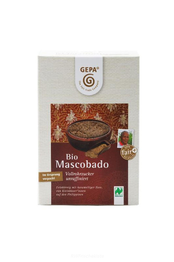 Produktfoto zu Vollrohrzucker Mascobado