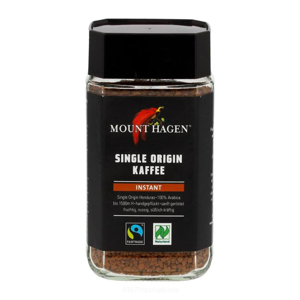 Produktfoto zu Kaffee Instant Mount Hagen