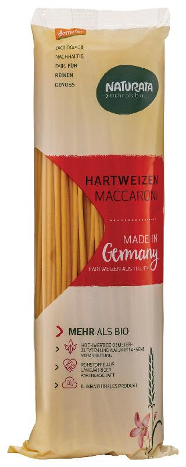 Produktfoto zu Maccaroni lang hell