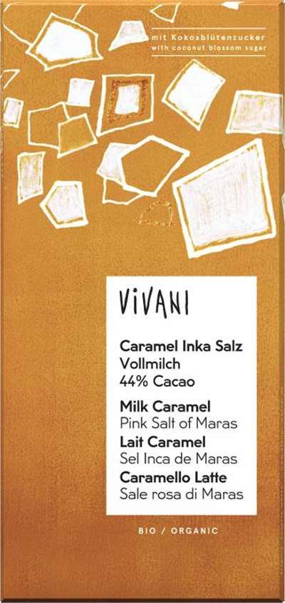 Produktfoto zu Caramel Inka Salz Vollmilch 44% Kakao