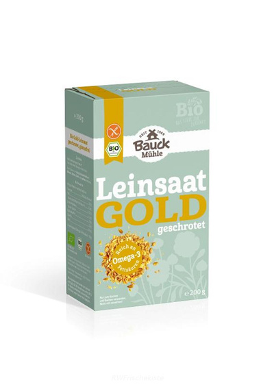 Produktfoto zu Leinsaat geschrotet