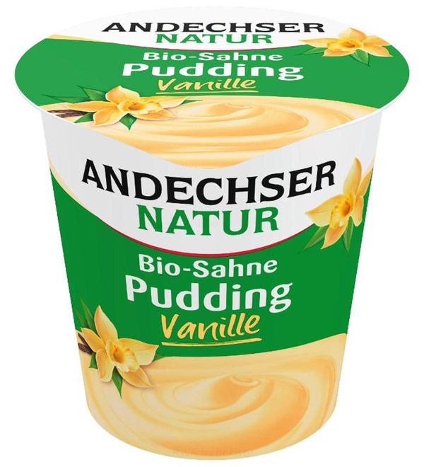 Produktfoto zu Sahne-Pudding Vanille