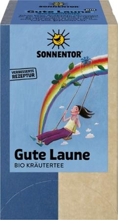 Produktfoto zu Gute Laune Kräutertee Beutel