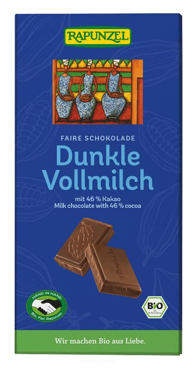 Produktfoto zu Vollmilch Schokol. Dunkel 46%