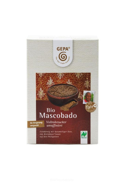 Produktfoto zu Vollrohrzucker Mascobado