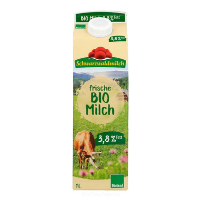 Produktfoto zu Schwarzwaldmilch 3,8% Tetra