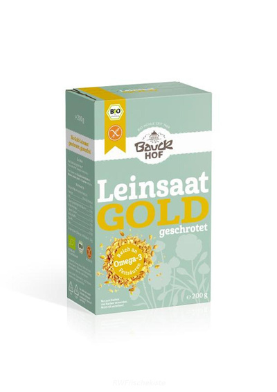 Produktfoto zu Leinsaat geschrotet