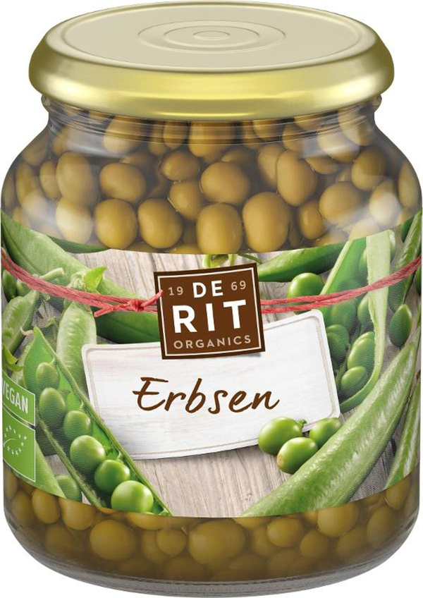 Produktfoto zu Erbsen fein (Glas) ATG 230g