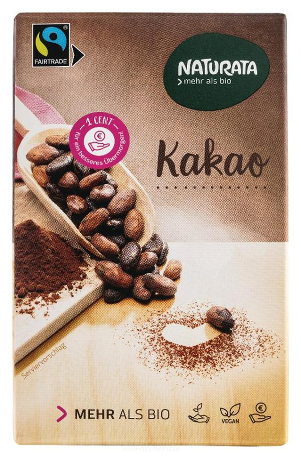 Produktfoto zu Kakao schwach entölt
