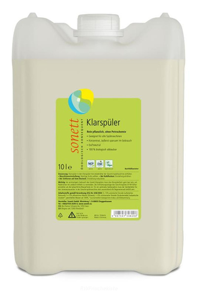 Produktfoto zu Klarspüler Sonett 10L